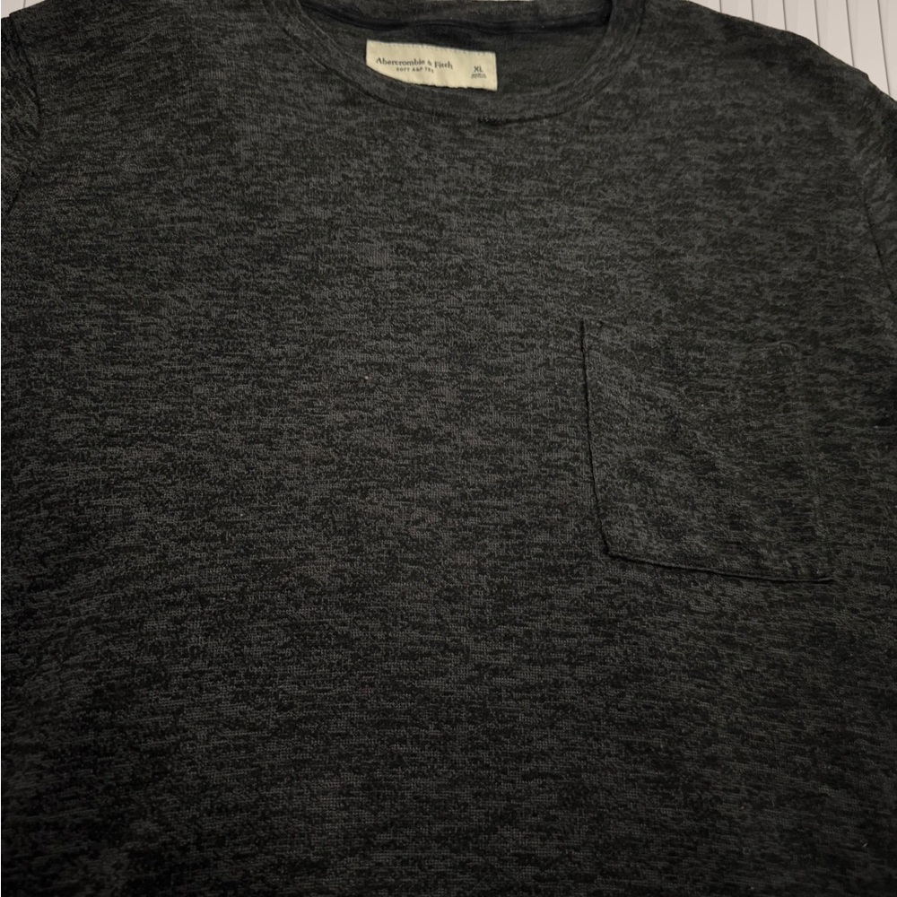 Abercrombie & Fitch Charcoal Short Sleeve Tee